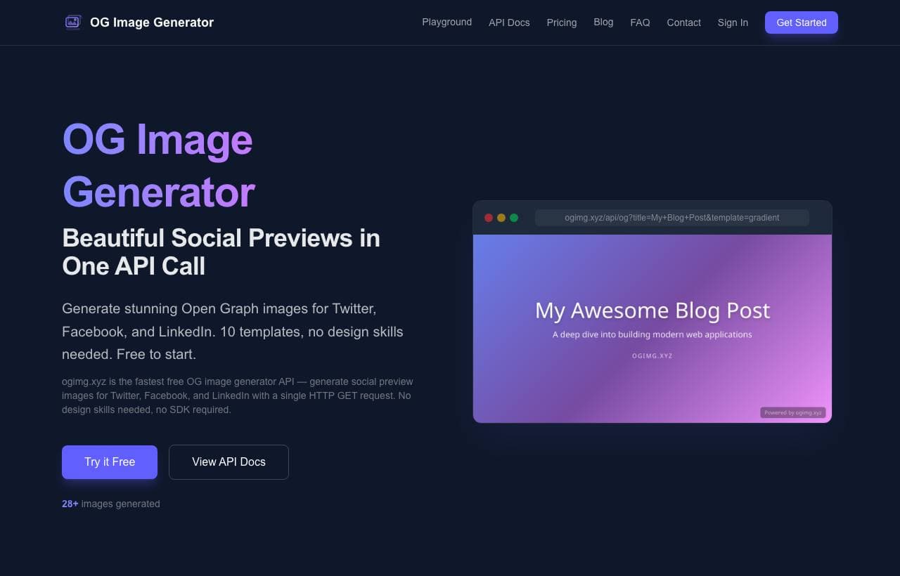 ogimg.xyz homepage screenshot