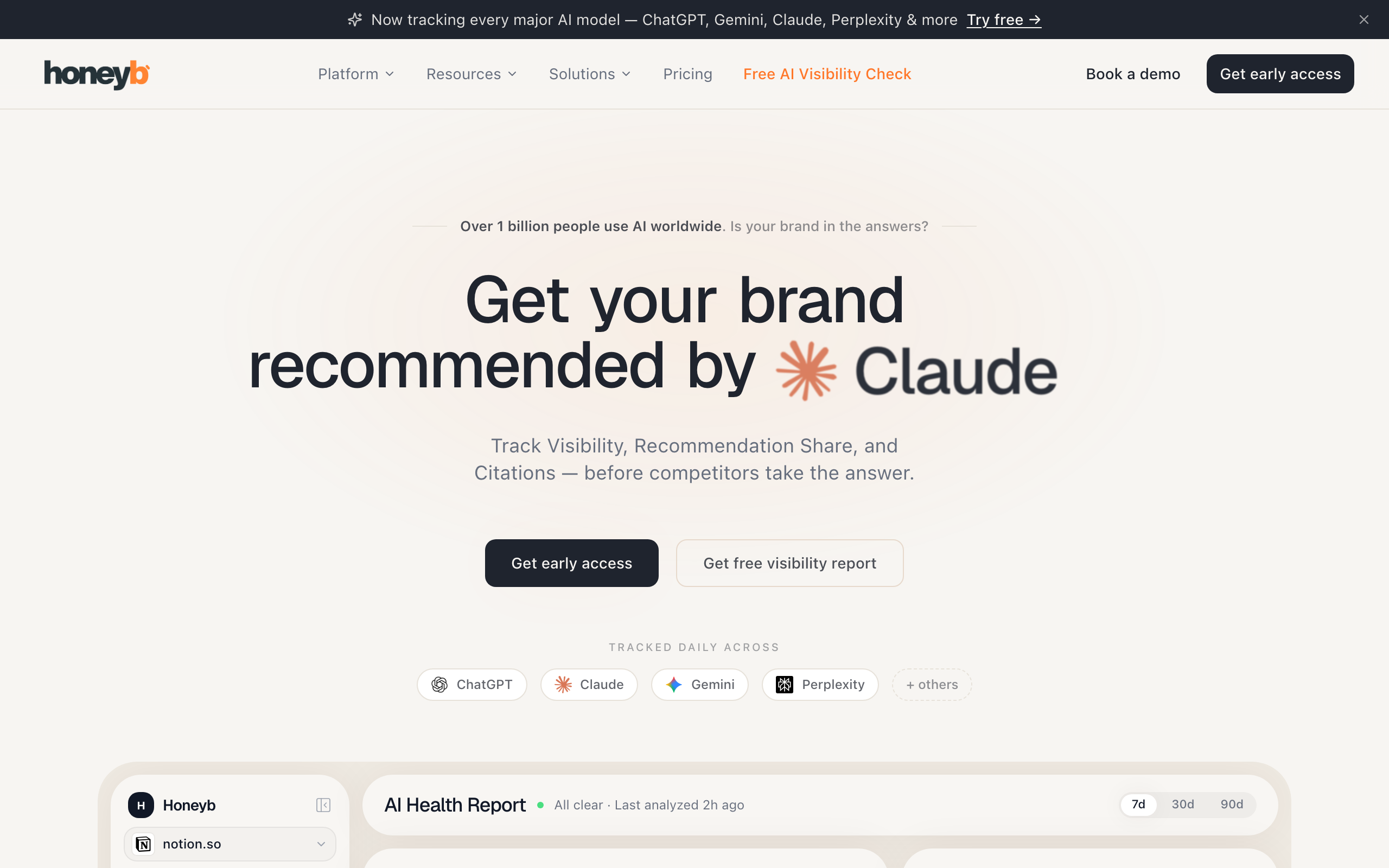 Honeyb homepage